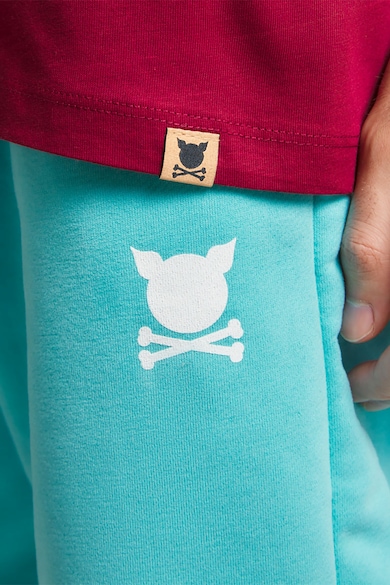PORC Uniszex bermudanadrág logóval női
