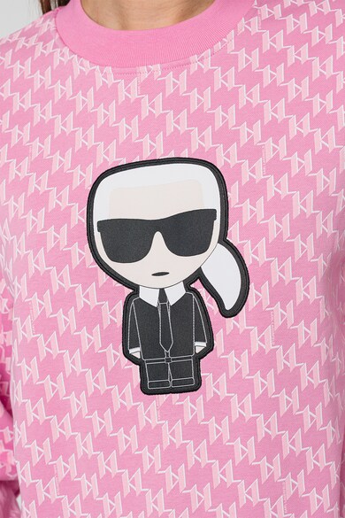 Karl Lagerfeld Суитшърт с лого и паднали ръкави Жени