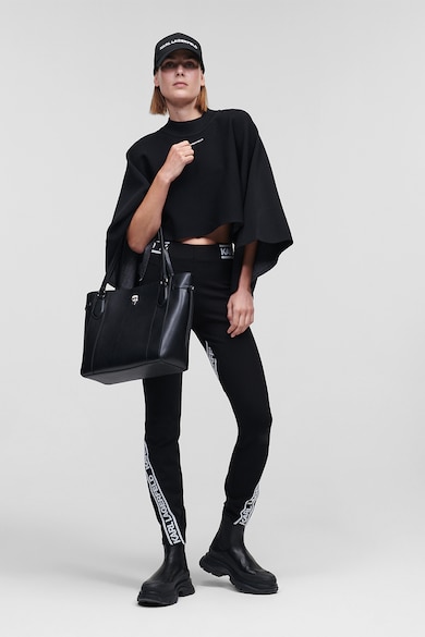 Karl Lagerfeld Kimono fazonú pulóver hátul logóval női
