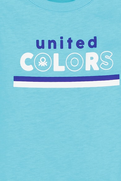 United Colors of Benetton Pamuttrikó mintával a mellrészen Fiú
