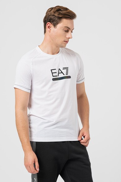 EA7 Жарсена тениска с лого Мъже