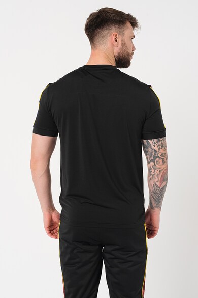 EA7 Kerek nyakú póló logós részletekkel férfi