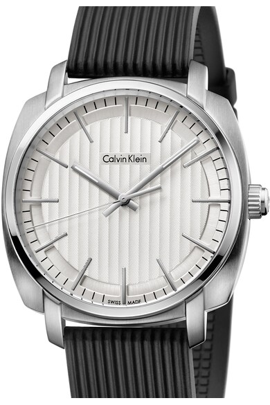 CALVIN KLEIN – watches Ceas argintiu cu negru si logo Highline Barbati