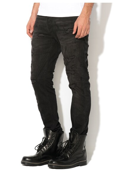 Jack & Jones Jeansi negri Glenn Barbati