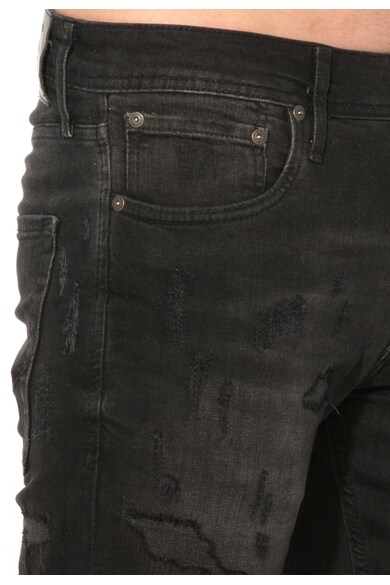 Jack & Jones Jeansi negri Glenn Barbati