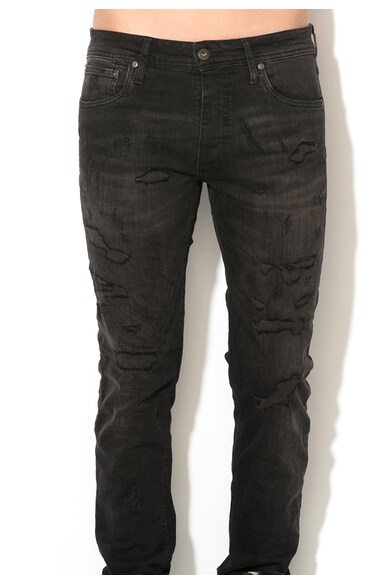 Jack & Jones Jeansi negri Glenn Barbati