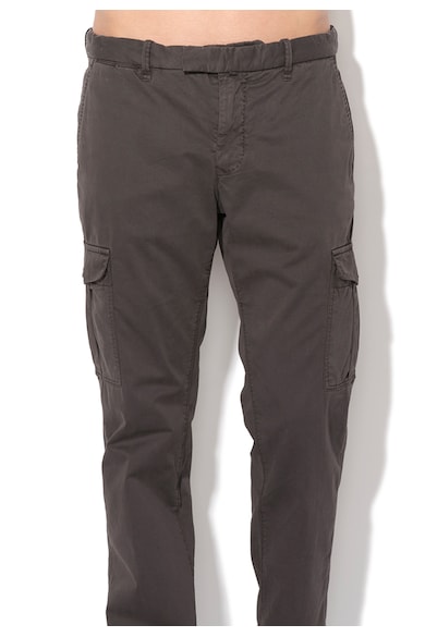 Alcott Pantaloni cargo chino slim fit gri inchis Barbati