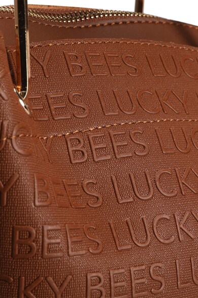Lucky Bees Чанта от еко кожа с лого Жени