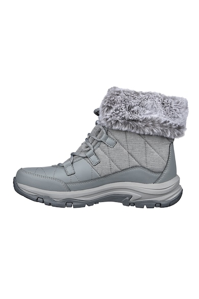 Skechers Ghete din piele ecologica Trego - Winter Feelings Femei