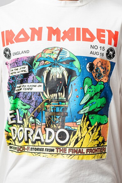 Only & Sons Tricou de bumbac cu imprimeu Ironmaiden Barbati