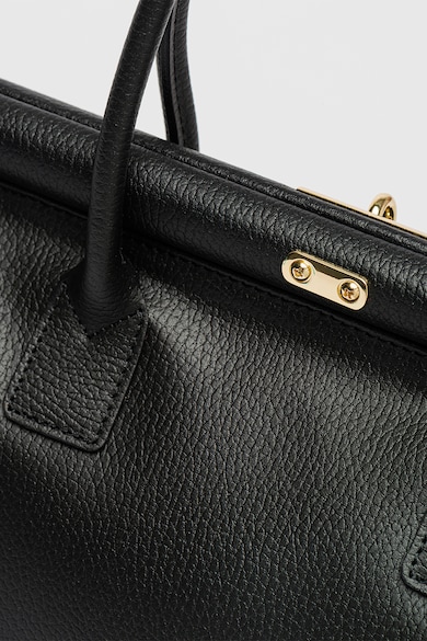 Antonia Moretti Кожена чанта за рамо с разделителен джоб с цип Жени