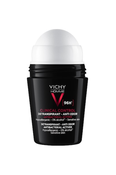 Vichy Deodorant roll-on antiperspirant pentru barbati  Homme clinical control 96H, 50 ml Barbati