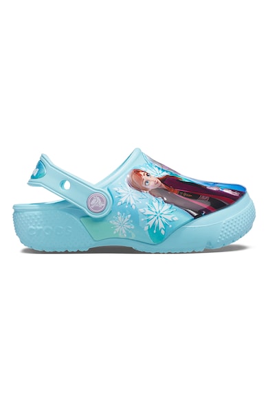 Crocs Saboti slingback cu imprimeu Frozen Fete