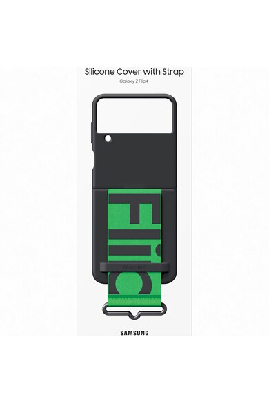 Samsung Husa de protectie  Silicone Cover with Strap pentru Galaxy Z Fold4 Femei