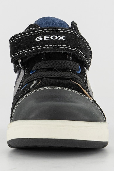 Geox Biglia nyersbőr cipő bőrbetétekkel Fiú