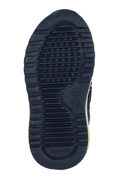 Geox Pantofi sport low-top cu velcro din piele intoarsa si piele ecologica Fete