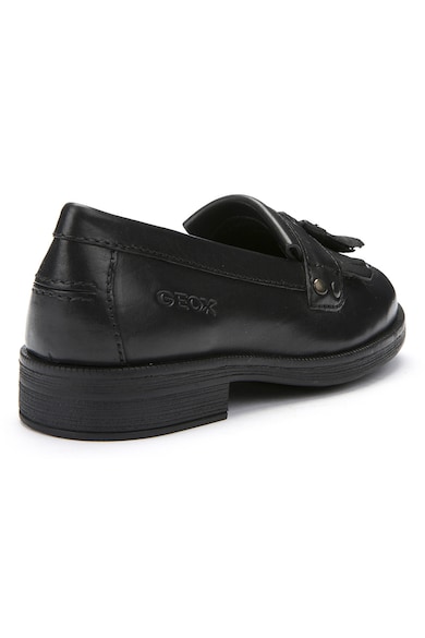 Geox Pantofi loafer de piele cu franjuri Fete