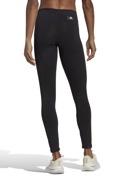 Colanti cu talie inalta si logo adidas Sportswear (HI3677) | Fashion Days