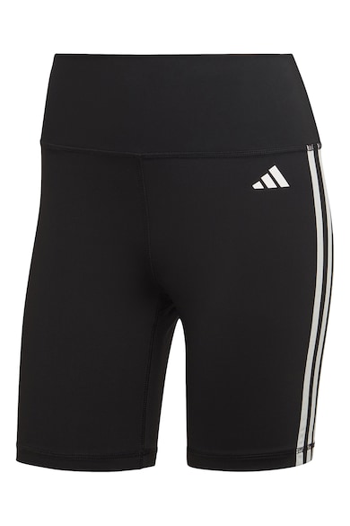 adidas Performance Essentials magas derekú rövid leggings ikonikus csíkokkal női