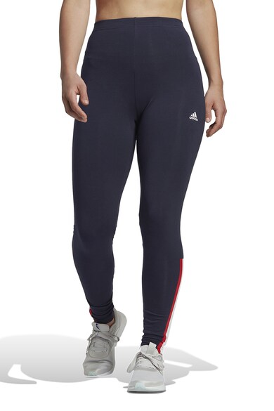 Colanti cu talie inalta si detalii logo adidas Sportswear (HL2101 ...