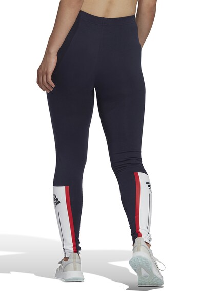 Colanti cu talie inalta si detalii logo adidas Sportswear (HL2101 ...