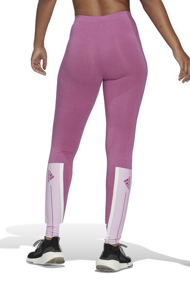 Colanti cu talie inalta si detalii logo adidas Sportswear (HL2102 ...