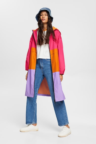 EDC by Esprit Trenci de ploaie cu model colorblock Femei