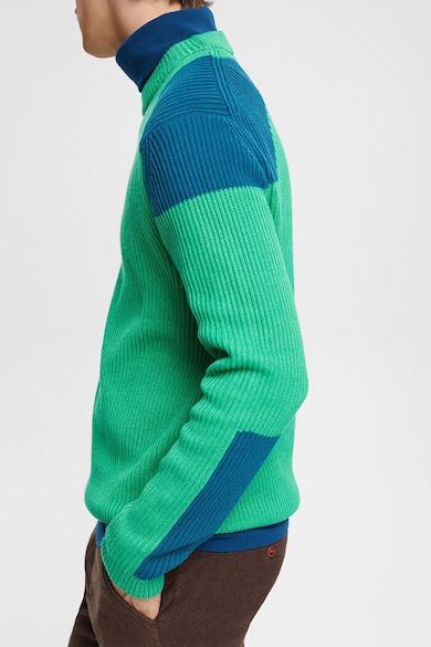 Esprit Pulover striat cu model colorblock Barbati