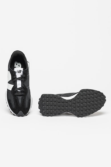 New Balance Pantofi sport unisex de piele intoarsa cu garnituri de plasa 327 Barbati