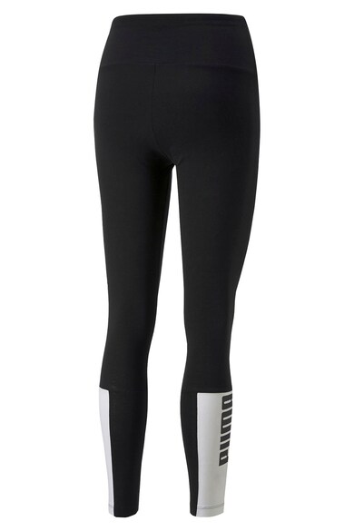 Colanti cu talie inalta si logo Power Puma (849955-01) | Fashion Days