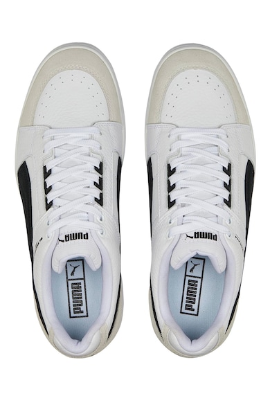 Puma Спортни обувки Slipstream от кожа и велур с лого Мъже