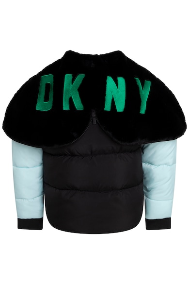 DKNY Colorblock dizájnú télikabát Lány