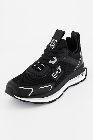 EA7 Унисекс спортни обувки с раирана подметка Мъже