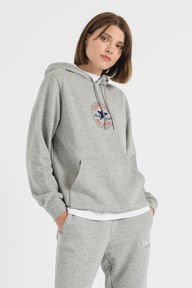 Hanorac unisex Chuck Patch Core - Gri melange