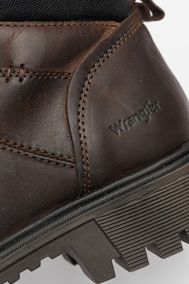 Wrangler Bocanci de piele cu garnituri textile Seattle Peak Barbati