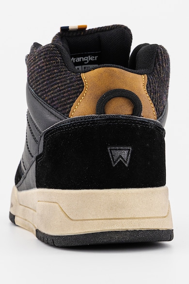 Wrangler Спортни обувки от еко кожа с велур Мъже