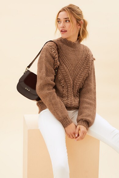 Marks & Spencer Пуловер с едра плетка Жени