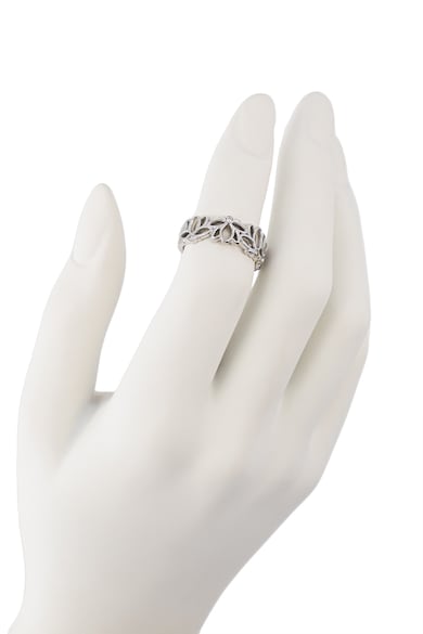 GUESS Флорален пръстен от неръждаема стомана Жени