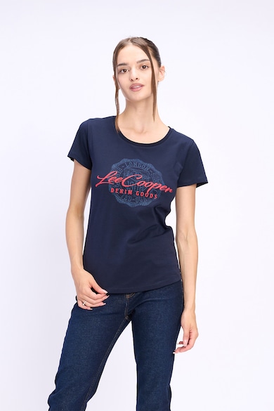 Lee Cooper Tricou din bumbac cu imprimeu logo Femei