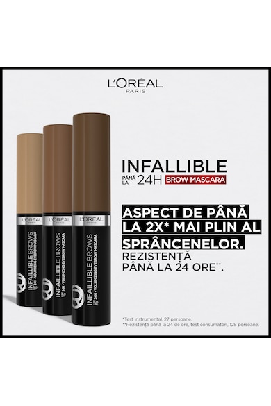 L'Oreal Paris Спирала за вежди с обемен ефект Infaillible 24H, Blonde, 4.9 мл Жени