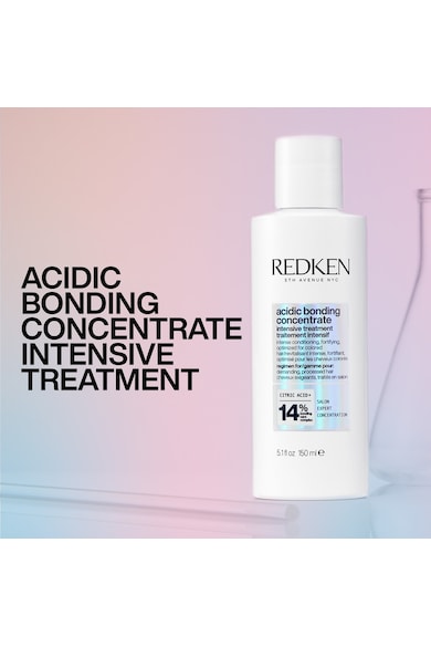 Redken Tratament  Acidic Bonding Concentrate, pentru repararea parului deteriorat, potrivit pentru toate tipurile de par, 150ml Femei