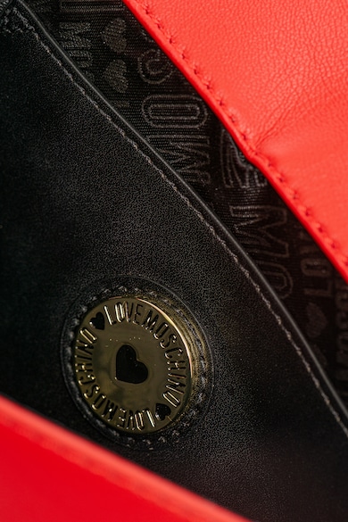 Love Moschino Чанта през рамо от еко кожа с метално лого Жени