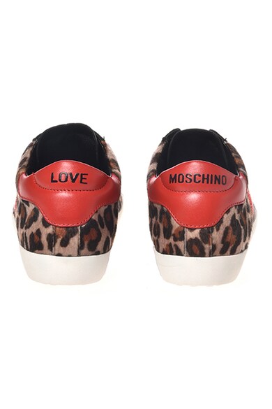 Love Moschino Sneaker állatmintás részletekkel női