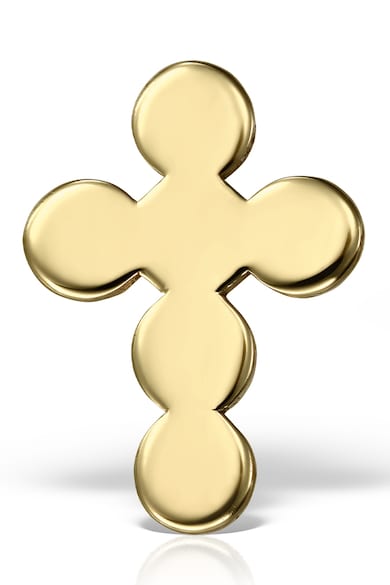 iNGRiKO Cercei in forma de cruce, din aur de 14K Fete