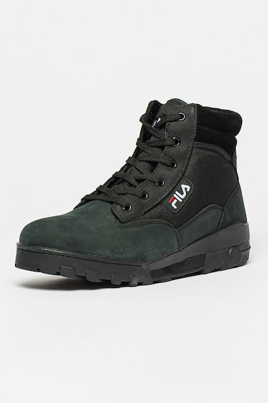 Fila Ghete cu insertii din piele nabuc Grunge II Mid Barbati