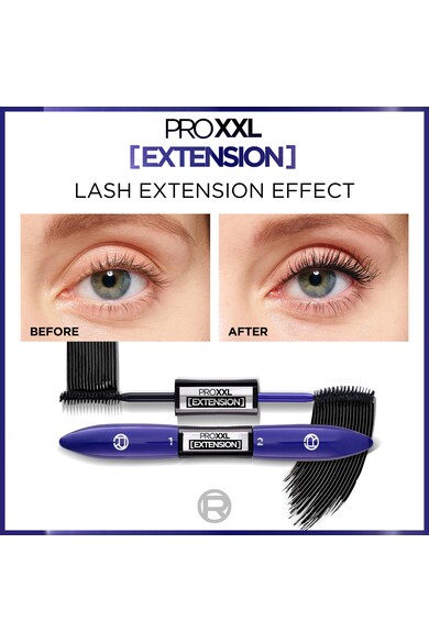 L'Oreal Paris Спирала  PRO XXL Extension Black, 12 мл Жени