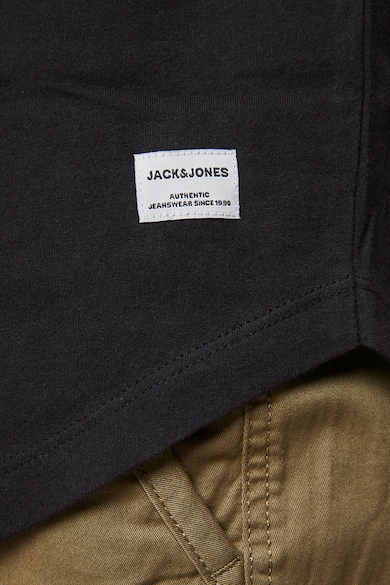Jack & Jones Тениска от органичен памук с овално деколте Мъже