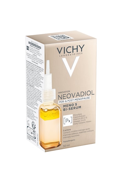 Vichy Serum bifazic  Neovadiol Peri & Post Menopauza Meno 5, cu efect de fermitate si uniformizare a tenului, 30 ml Femei