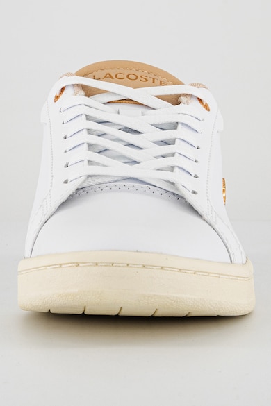 Lacoste Спортни обувки от кожа и еко кожа с метализирано лого Жени