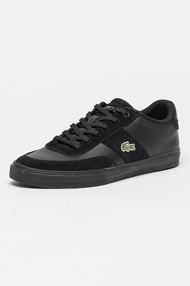 Lacoste Pantofi sport din piele cu garnituri din piele intoarsa Court-Master Pro Barbati